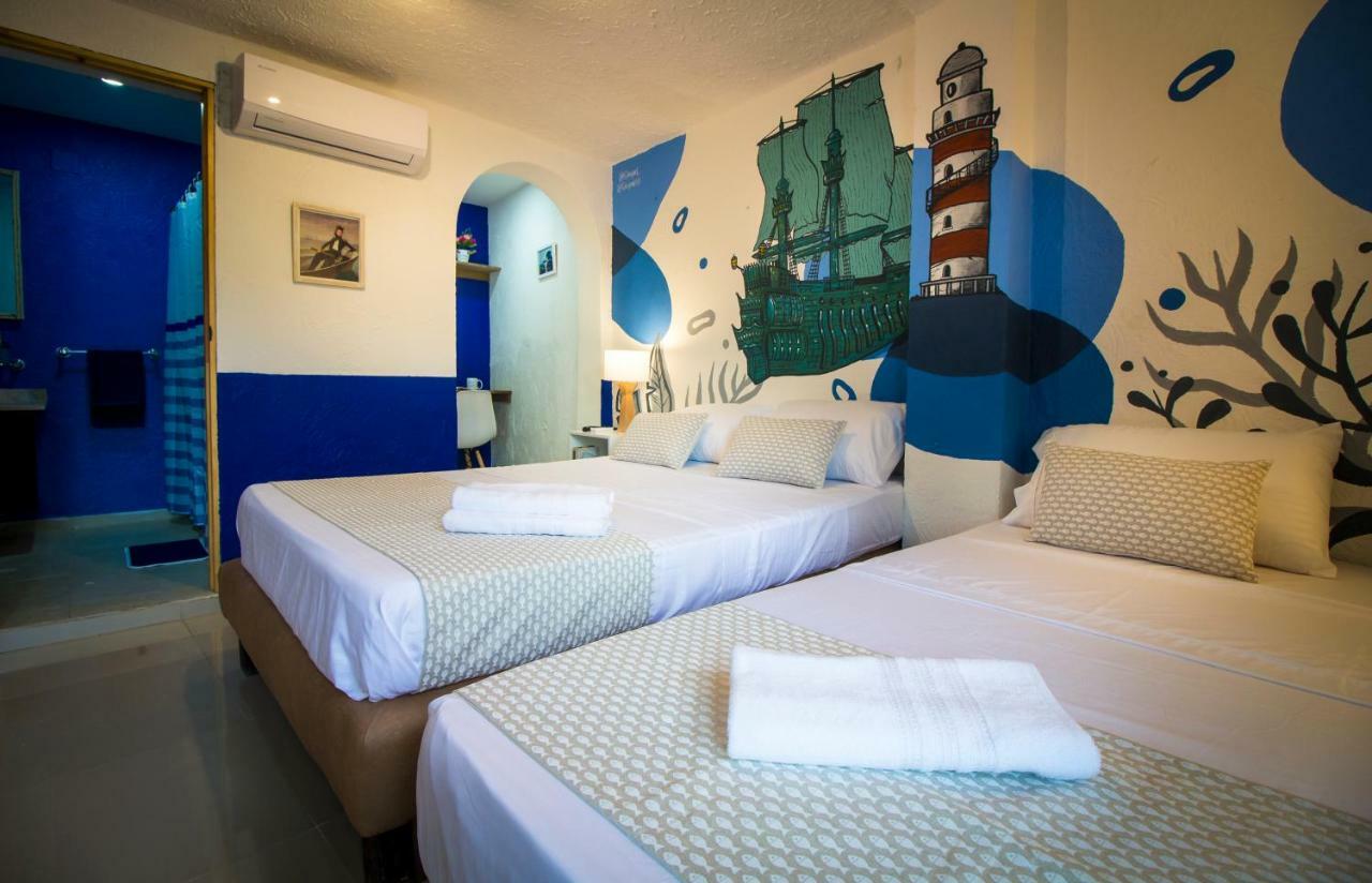 Casa Del Puerto Hostel & Suites Cartagena Exteriér fotografie